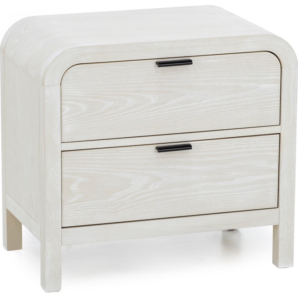 modu white two drawer   