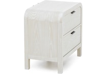 modu white two drawer   