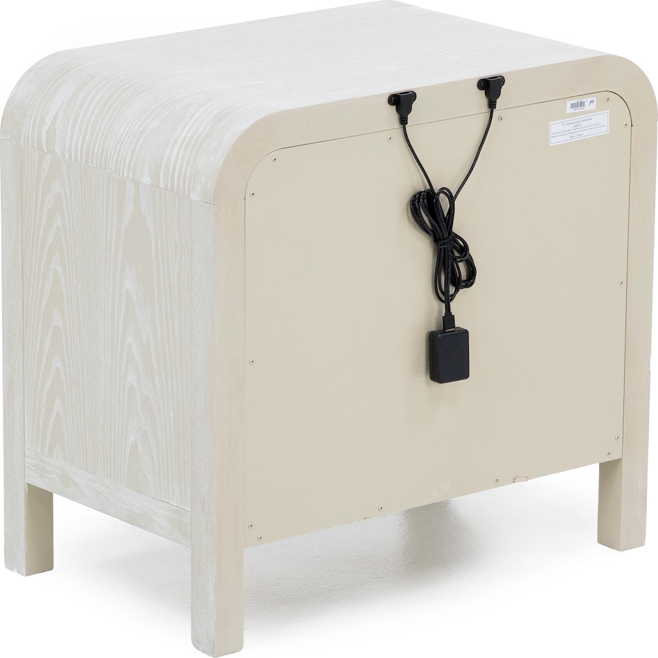 modu white two drawer   