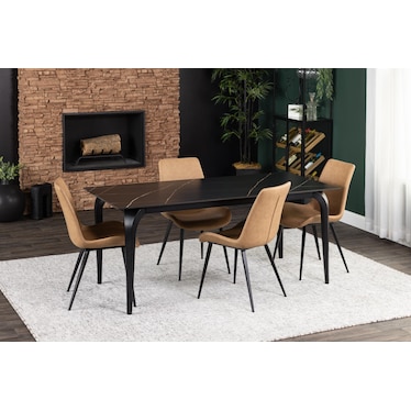 Nile 71" Sintered Stone Dining Table