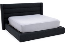modus furniture international black king bed package ukp  