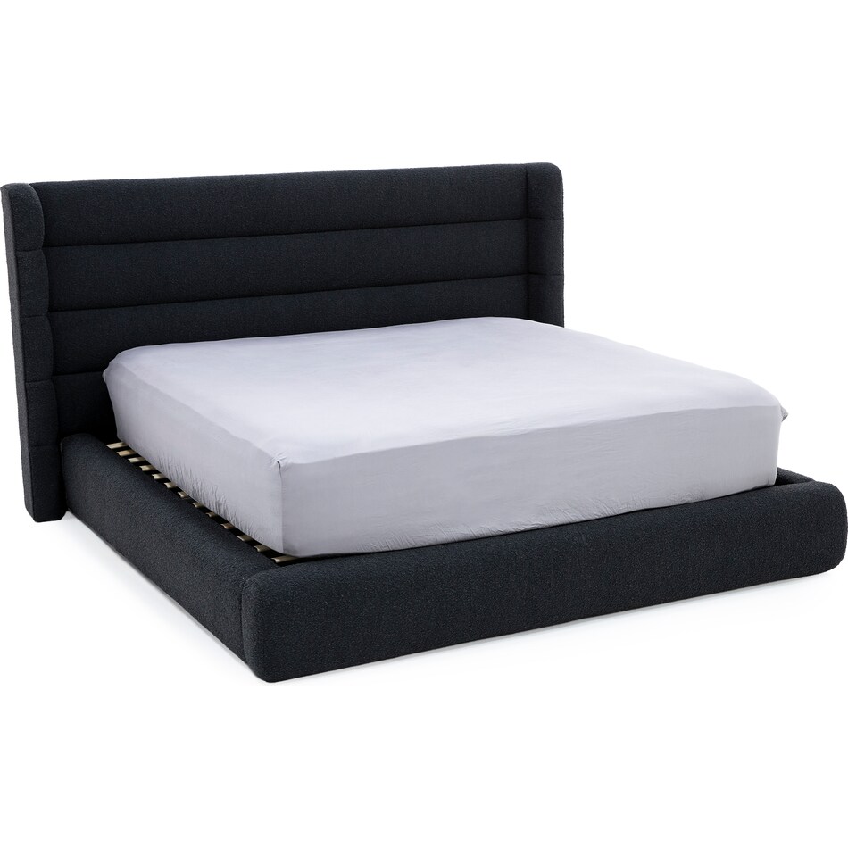 modus furniture international black king bed package ukp  