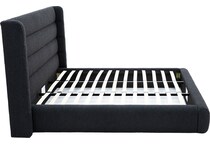 modus furniture international black king bed package ukp  
