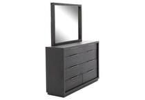 modus furniture international brown mirror   