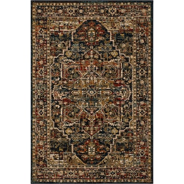 Spice Market Navy Area Rug