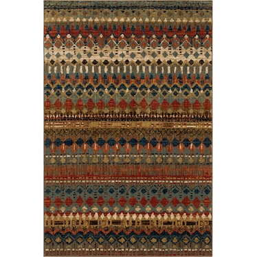 Spice Market Multi/Red Area Rug