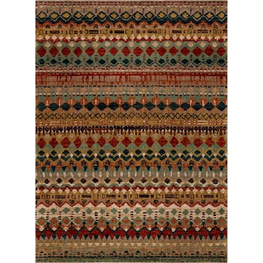 Spice Market Multi/Red Area Rug