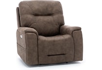 moto hhc brown recliner   