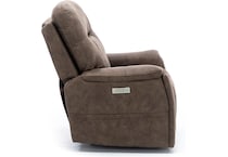 moto hhc brown recliner   