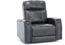 moto hhc grey recliner   