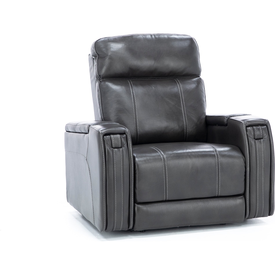 moto hhc grey recliner   