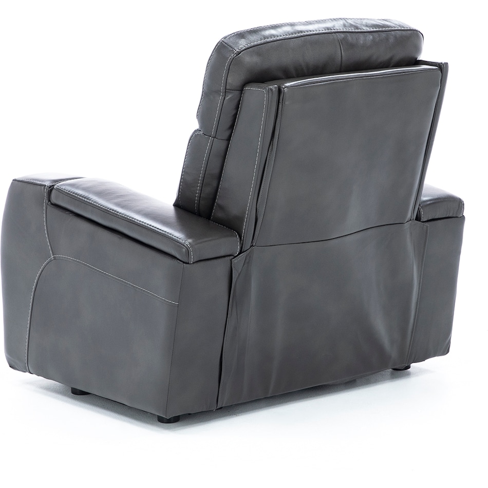 moto hhc grey recliner   