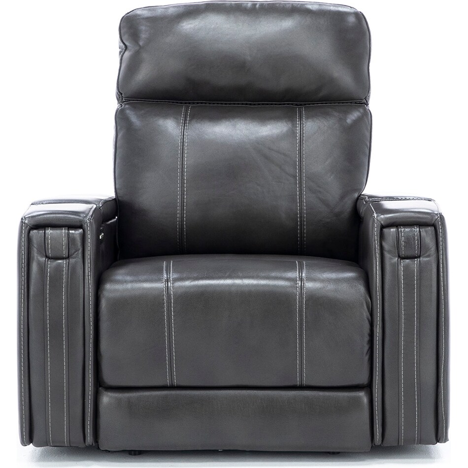 moto hhc grey recliner   