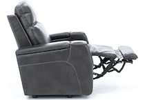 moto hhc grey recliner   