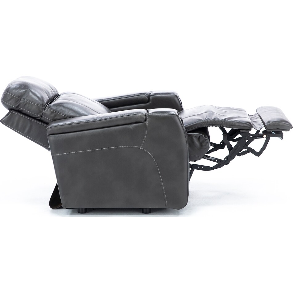 moto hhc grey recliner   