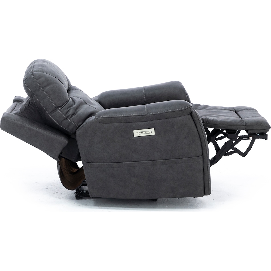 moto hhc grey recliner   