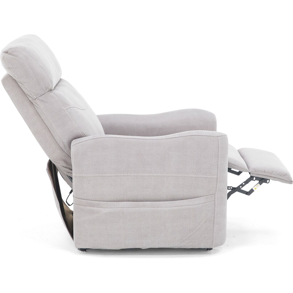 moto hhc grey recliner   