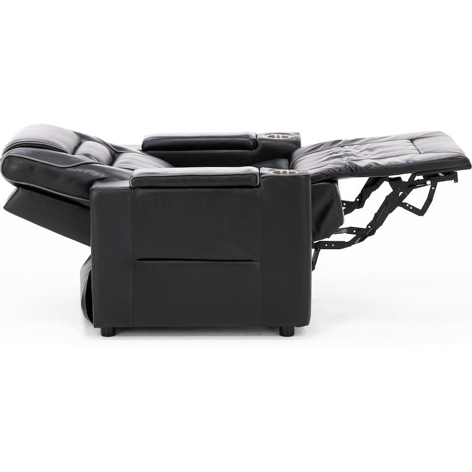 moto black recliner   