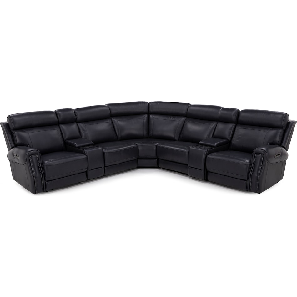 moto blue mtn lth sectional piece pkg  
