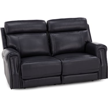 Kinston 2-Pc. Leather Fully Loaded Zero Gravity Reclining Loveseat With Heat, Massage And Wirless Ch