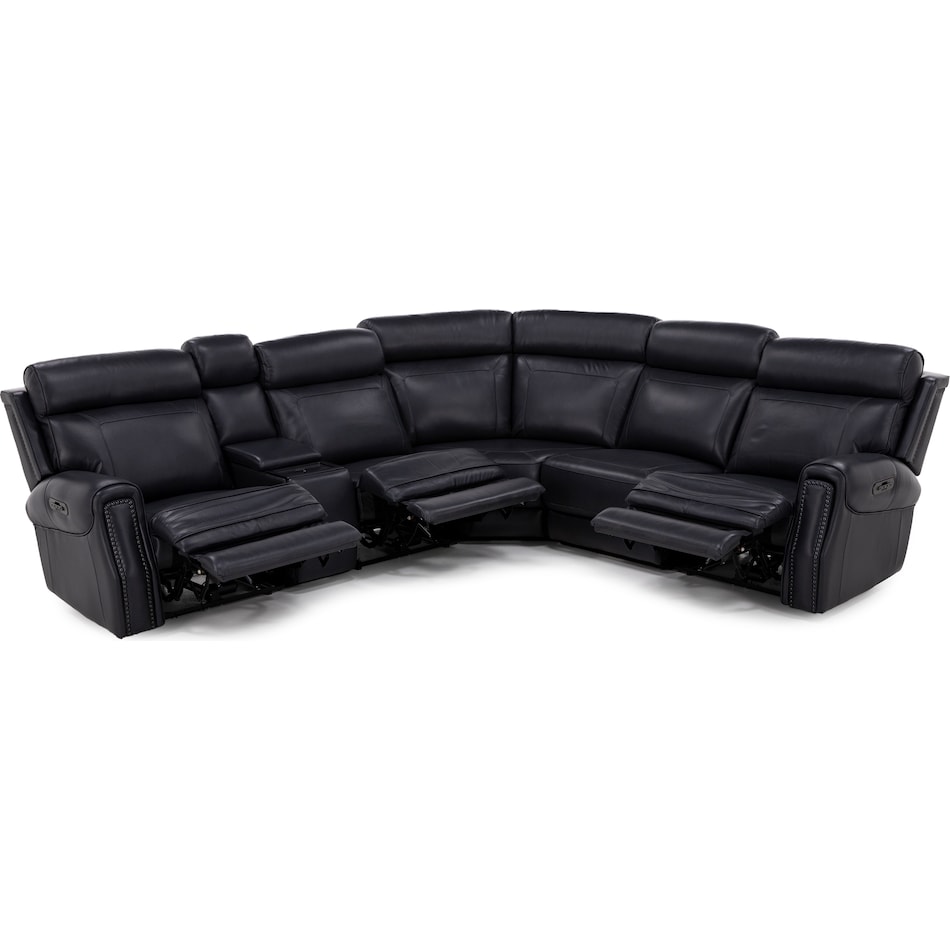moto blue mtn lth sectional piece zpkg  