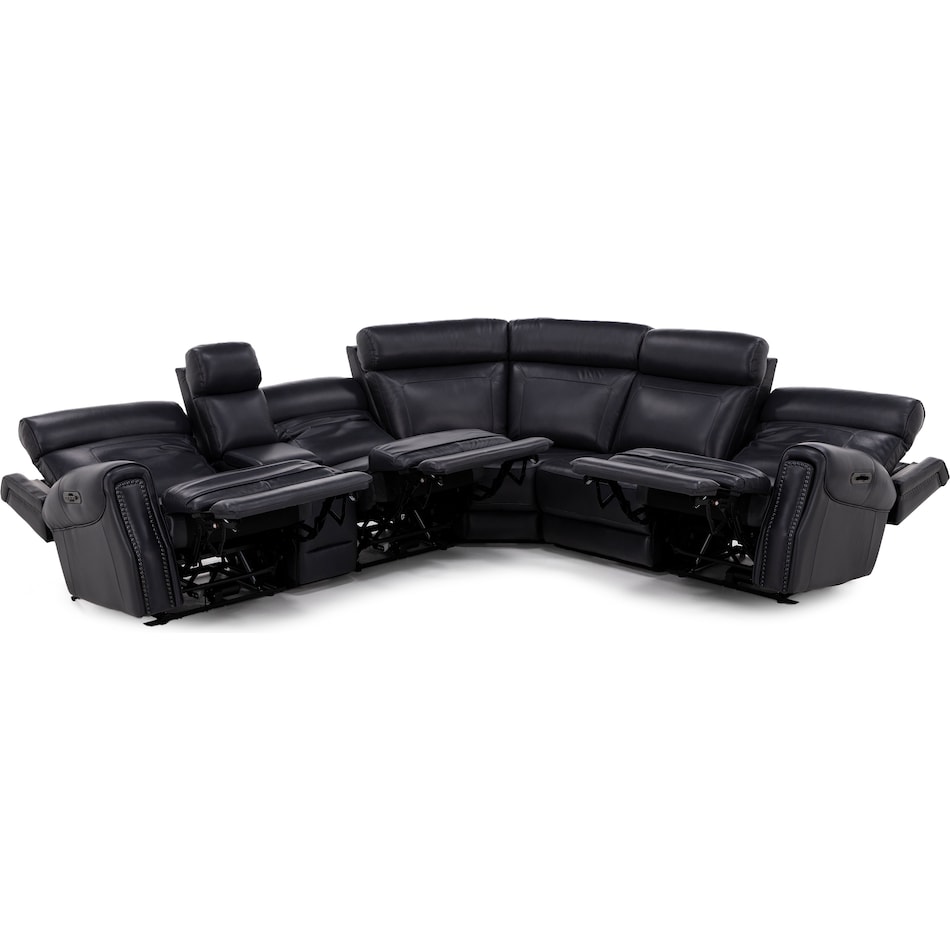 moto blue mtn lth sectional piece zpkg  