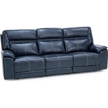 Duke 3-Pc. Leather Fully Loaded Zero Gravity Reclining Sofa With Hidden Cupholders