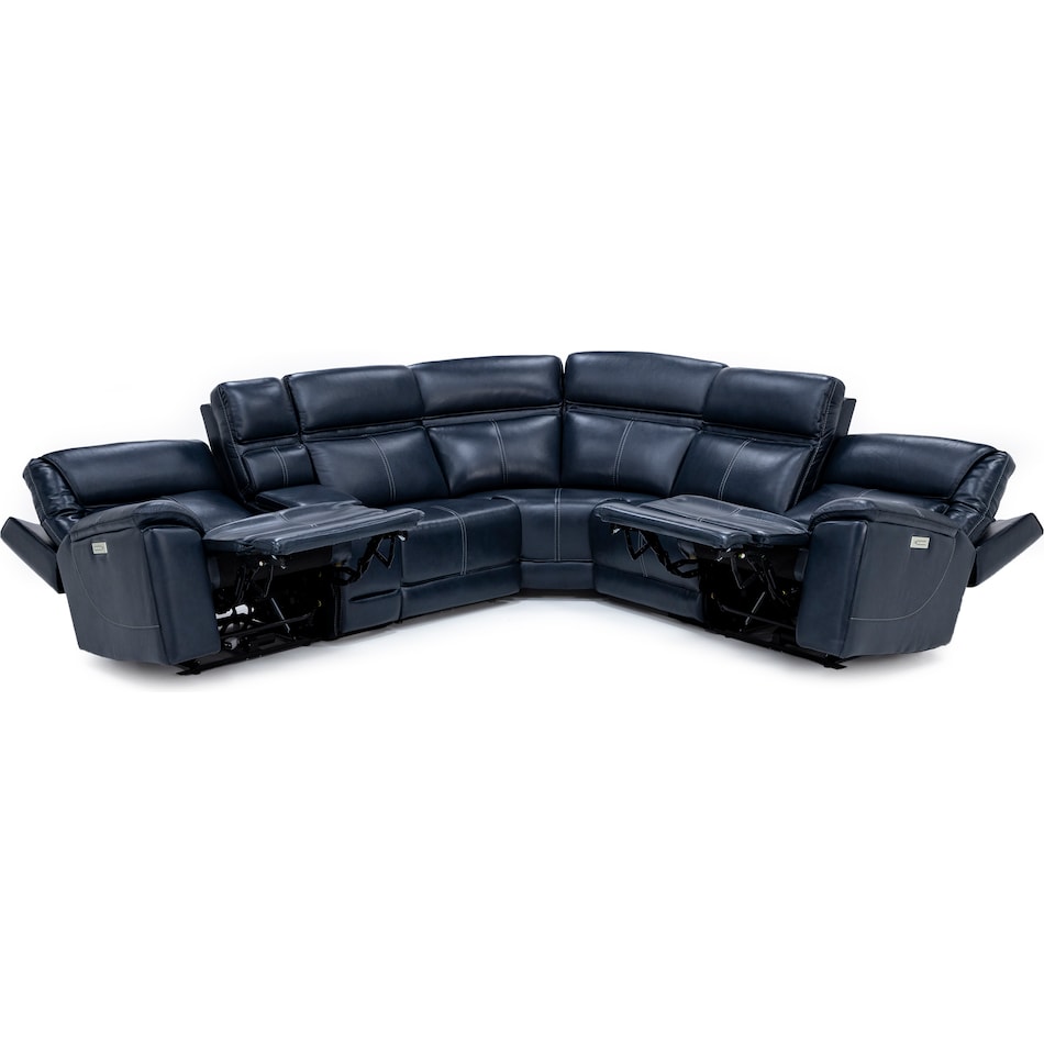 moto blue mtn lth sectional piece pkg  