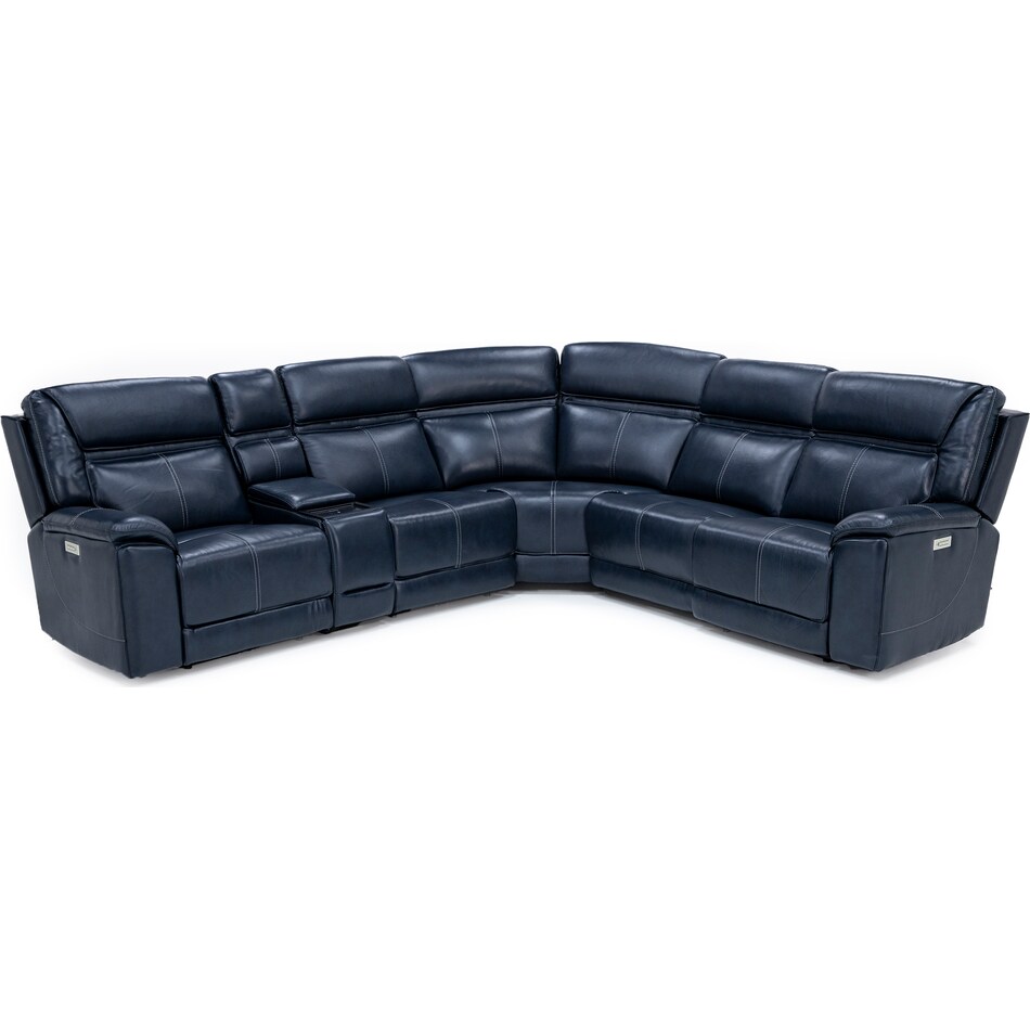 moto blue mtn lth sectional piece zpkg  