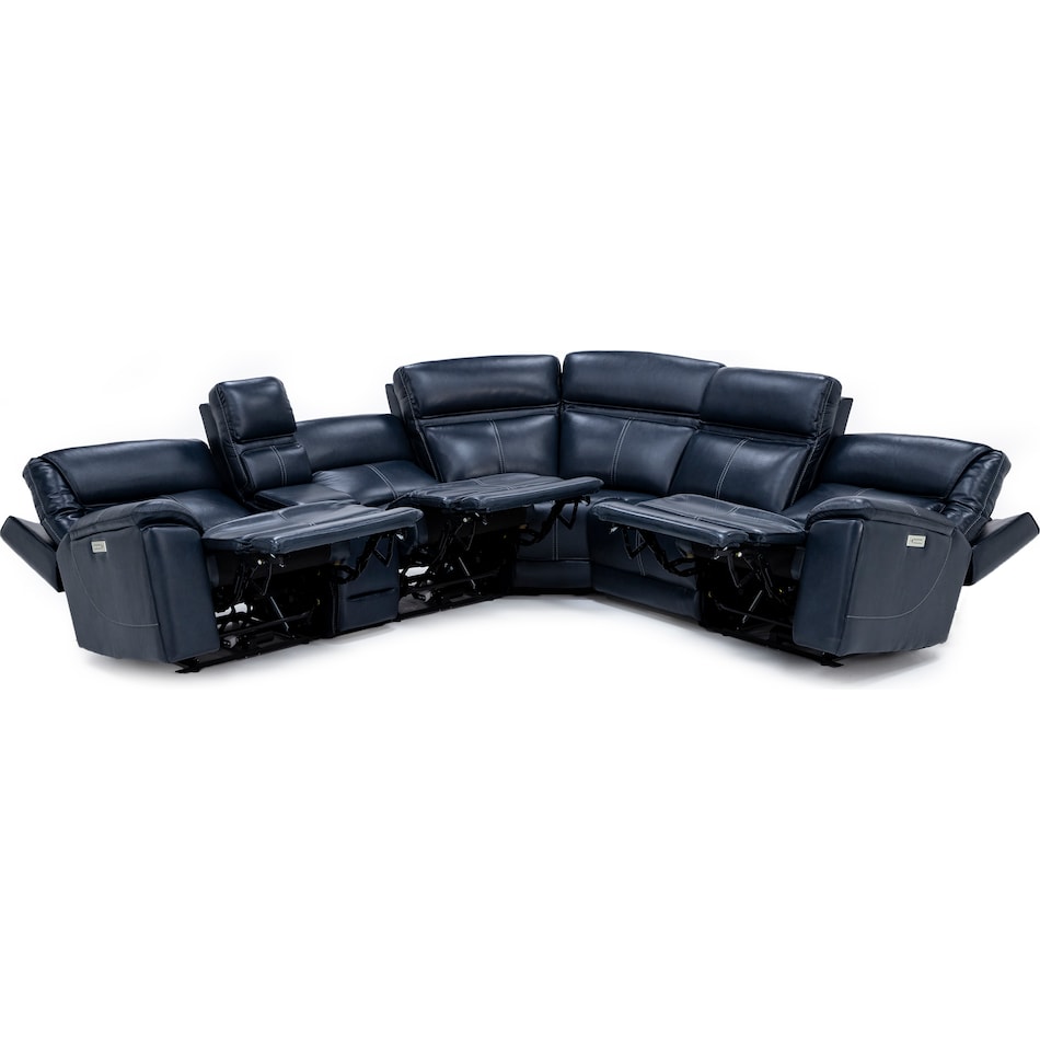 moto blue mtn lth sectional piece zpkg  