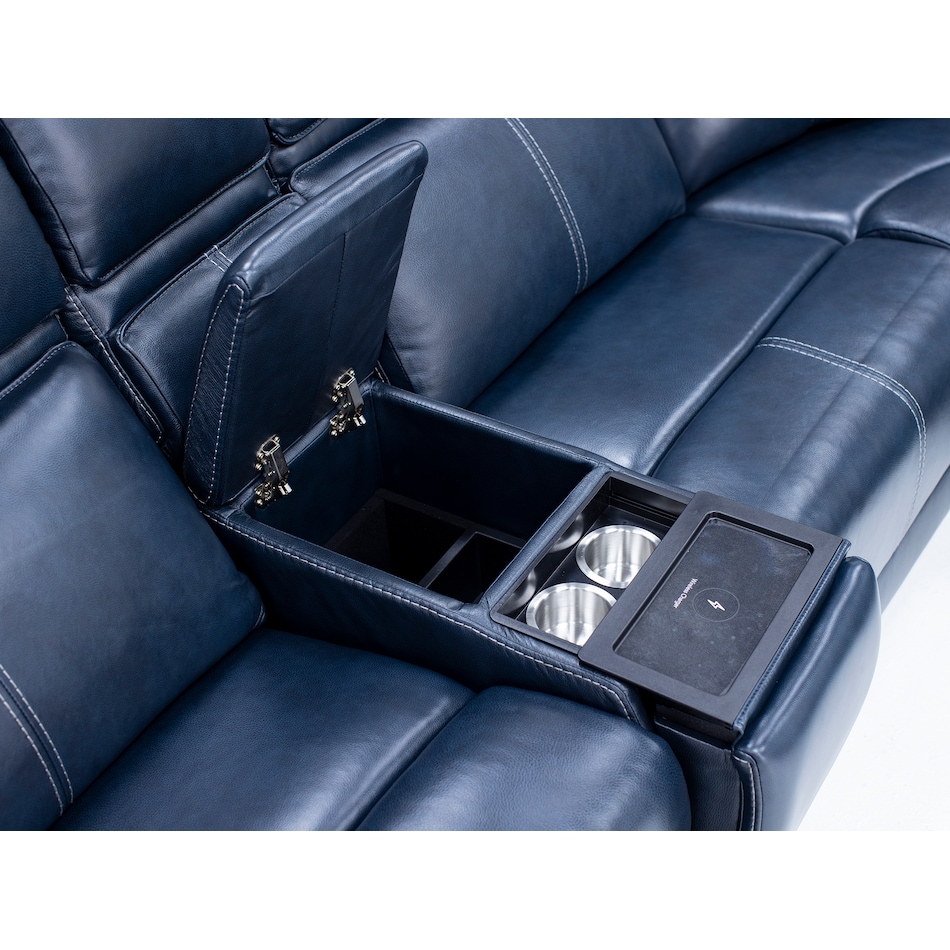 moto blue mtn lth sectional piece zpkg  