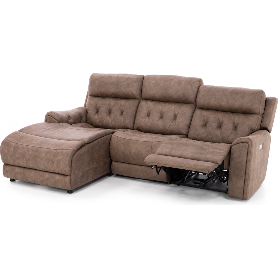 moto brown mtn fab sectional pkg  