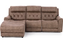 moto brown mtn fab sectional pkg  