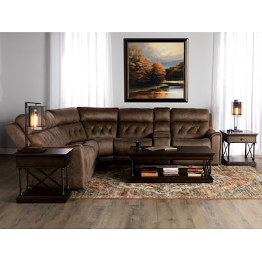 Canyon 6-Pc. Fully Loaded Reclining Modular