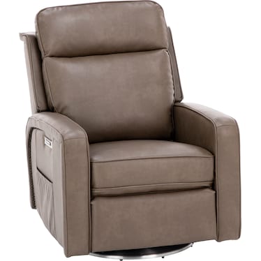 Bryan Fully Loaded Layflat Swivel Recliner