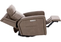 moto brown recliner   