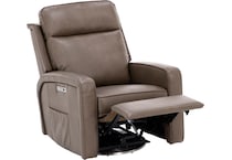 moto brown recliner   