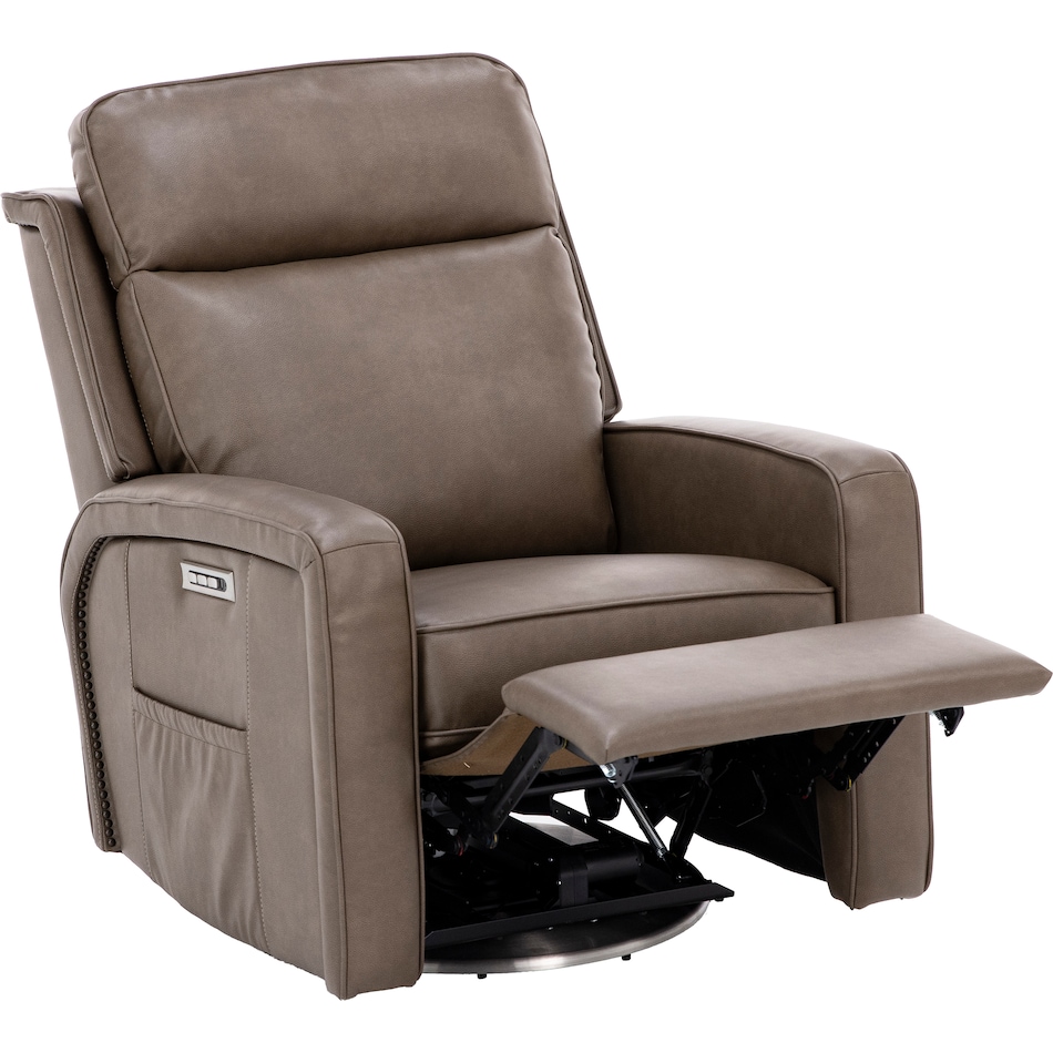 moto brown recliner   