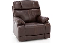 moto brown recliner   