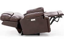 moto brown recliner   