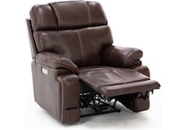 moto brown recliner   