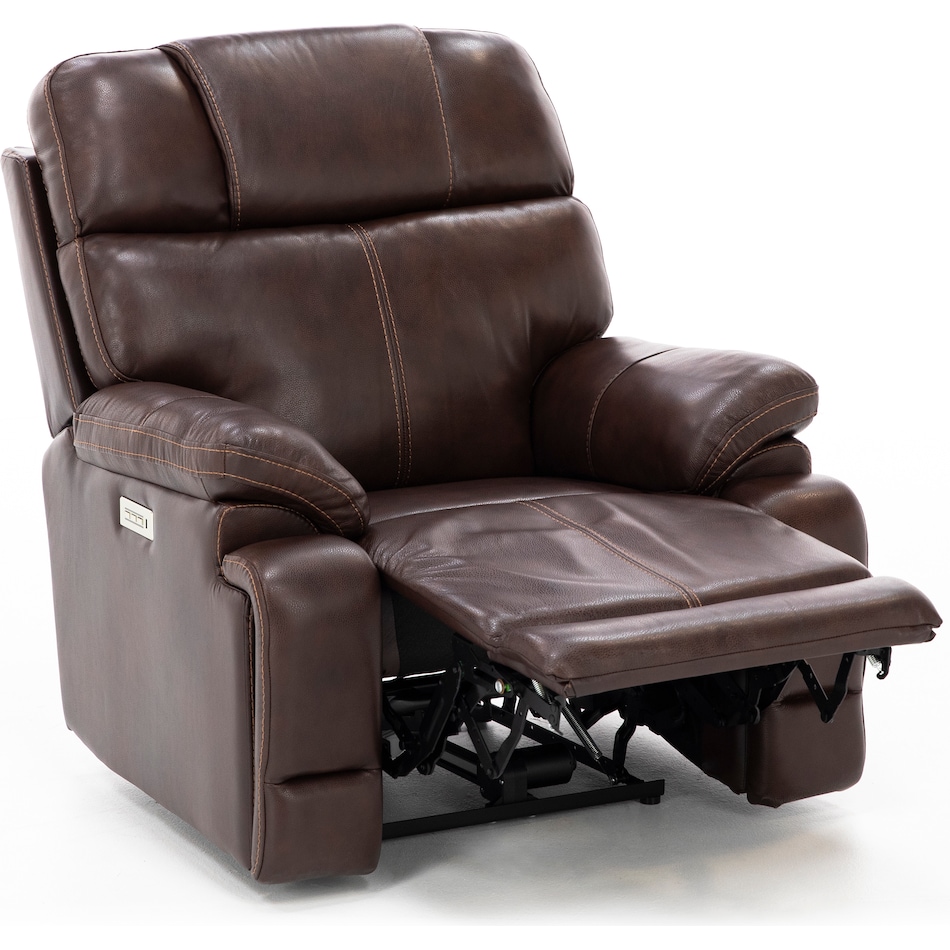 moto brown recliner   