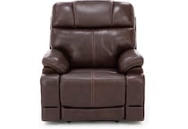 moto brown recliner   