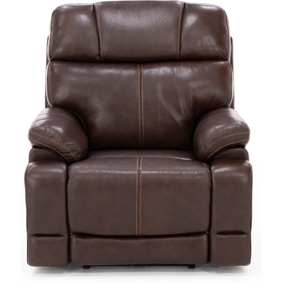 moto brown recliner   