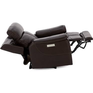 Luke Fully Loaded Zero Gravity Recliner With Immersive Audio, Heat And Massage