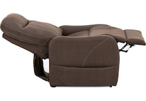 moto brown recliner   