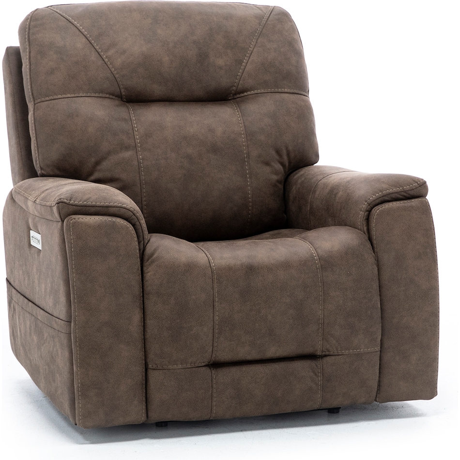 moto brown recliner   