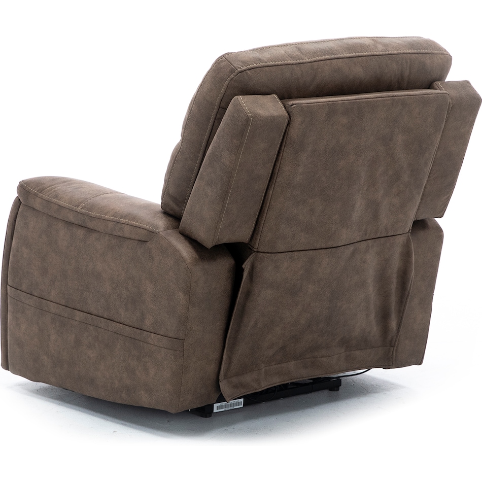 moto brown recliner   