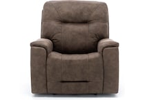 moto brown recliner   