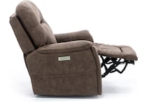 moto brown recliner   